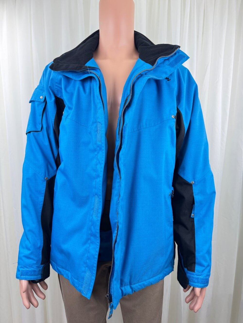 Karbon Men’s Ski Snowboard Sport Winter Jacket Coat Thermolite Medium Blue